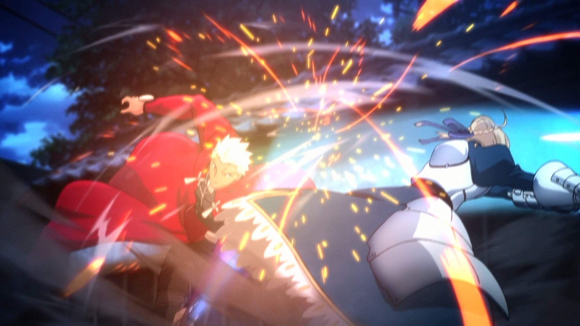 Fate/stay night: Unlimited Blade Works (TV) (Anime Underground, Yoru no Kousen)